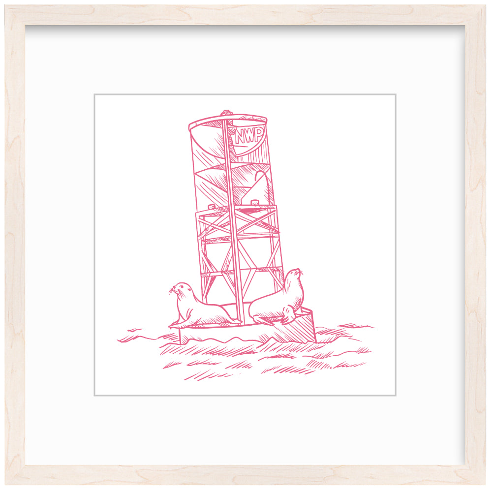 Buoy Framed Art Print