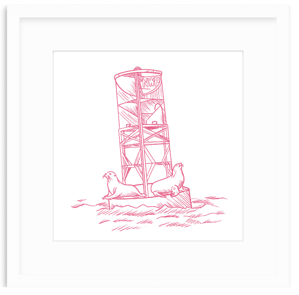 Buoy Framed Art Print