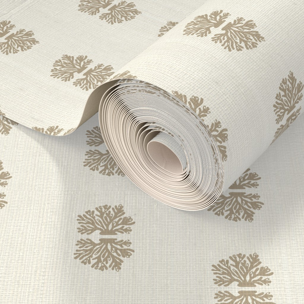 Coralline Grasscloth