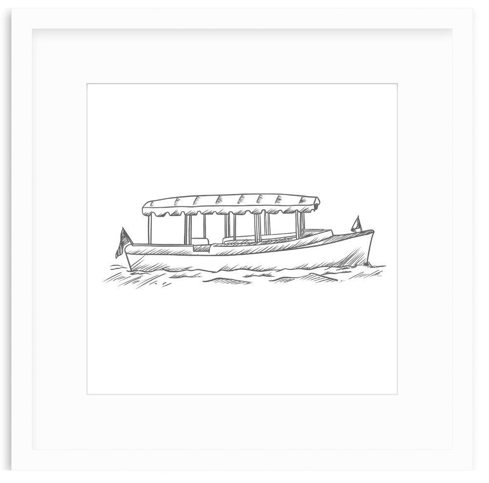 Boat Framed Art Print
