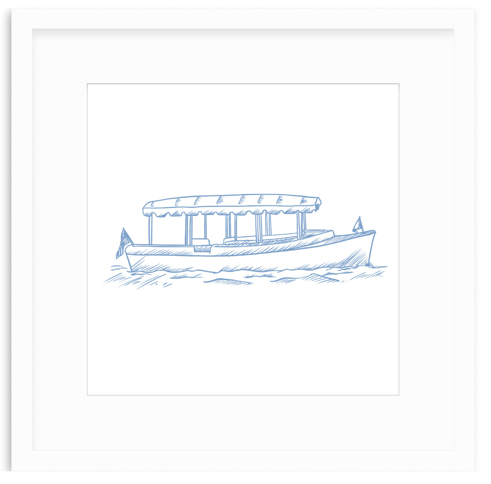 Boat Framed Art Print