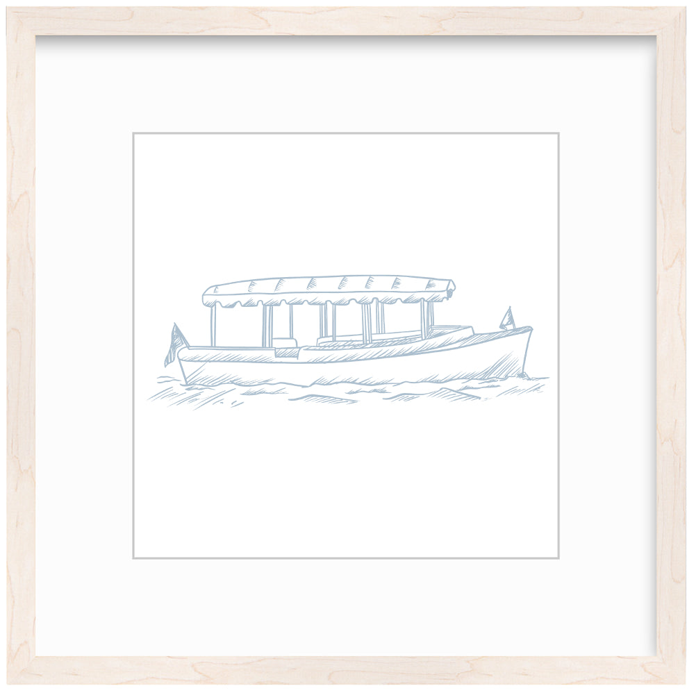 Boat Framed Art Print