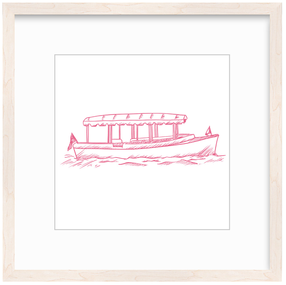 Boat Framed Art Print