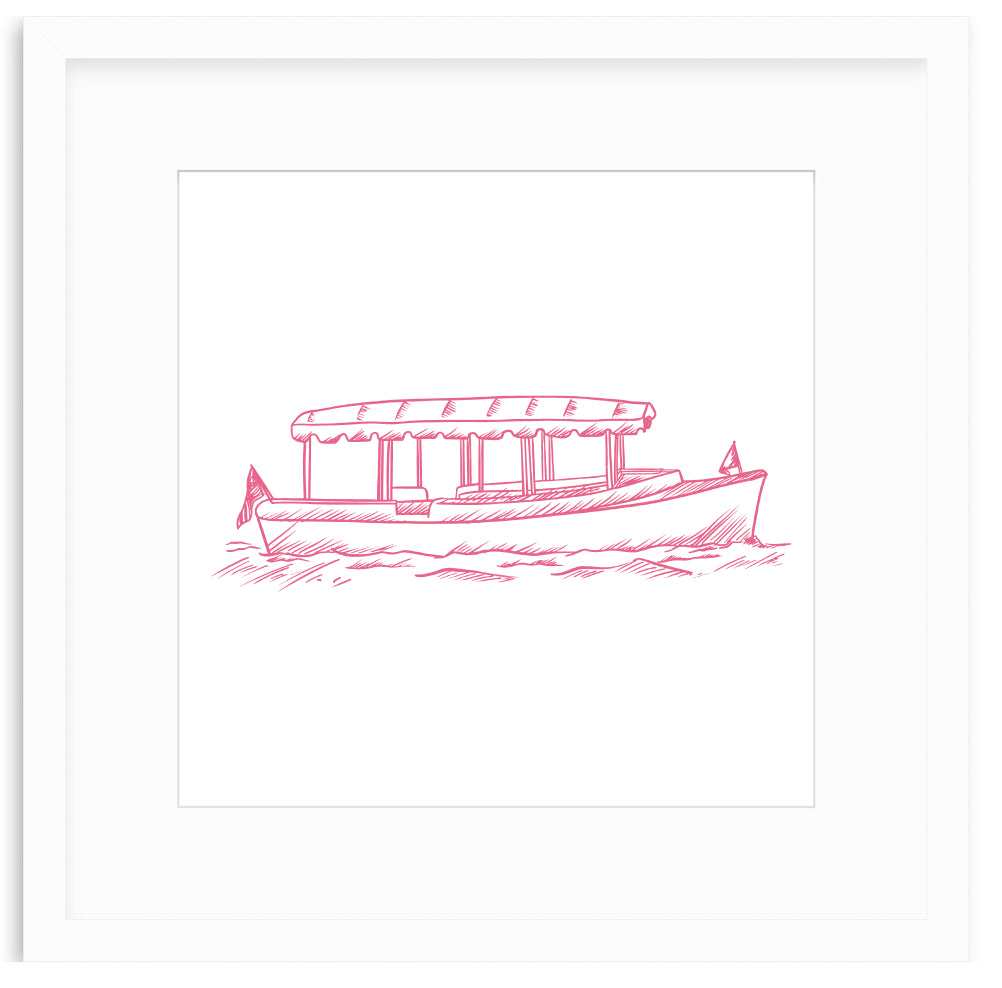 Boat Framed Art Print