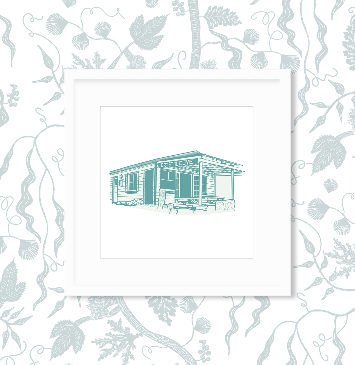 Crystal Cove Framed Art Print