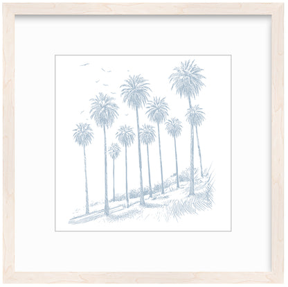 Palms Framed Art Print
